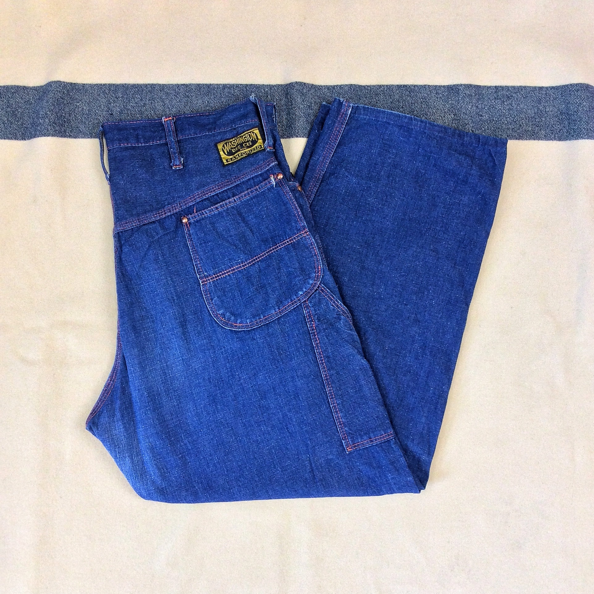 Size Size 36x29 Vintage Men's 1950s Washington Dee Cee Denim Size Size 36x29 Vintage Men's 1950s Washington Dee Cee Denim