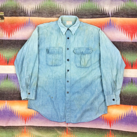 Size M / L Vintage 1930s 1940s Model Brand Faded &