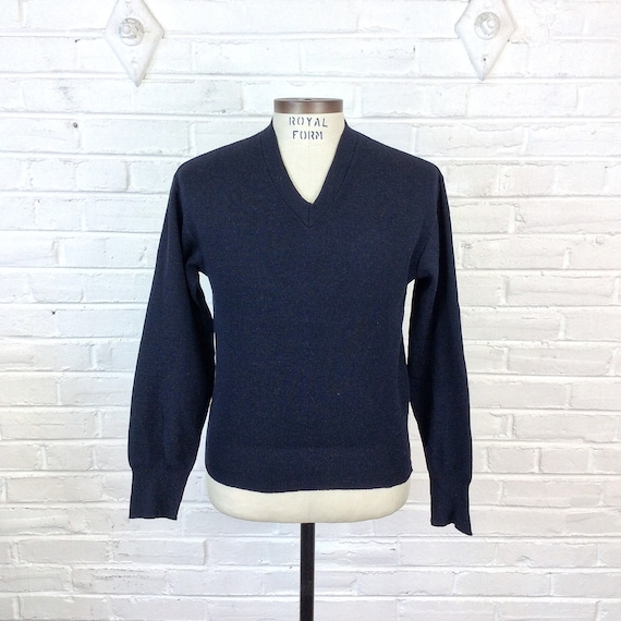 Size 2 M Vintage Swedish V Neck Military Navy Sweater 8 Etsy Canada