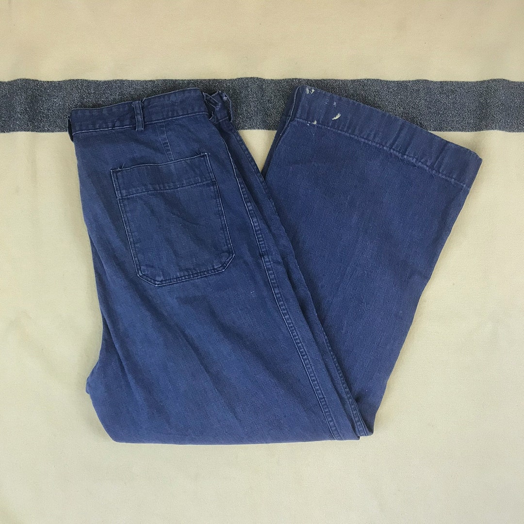 Size 34x27 Vintage 1960s 1970s Selvedge Denim Private Purchase - Etsy