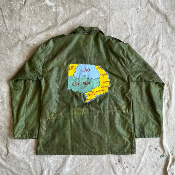 Size L Vintage 1970s Vietnam Souvenir Tour Jacket 2199 - Etsy