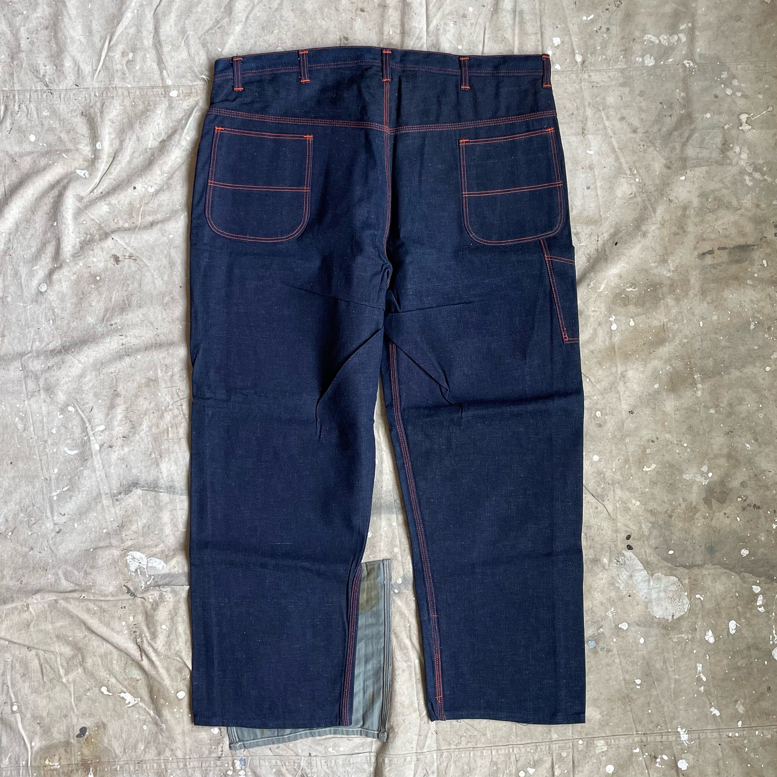 vintage 60s 70s DUBBLEWARE セカンドタイプ 2nd レア セカンドタイプLEEデニムジャケット ビッグサイズ ハチノス