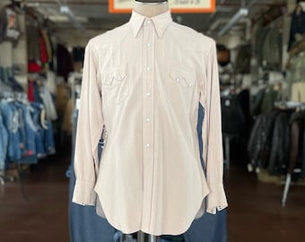 トップス 1960's LEVI'S SADDLEMAN COWBOY SHIRT Vintage 1960s LEVI'S SADDLEMAN Western Shirt ~ Size M to L