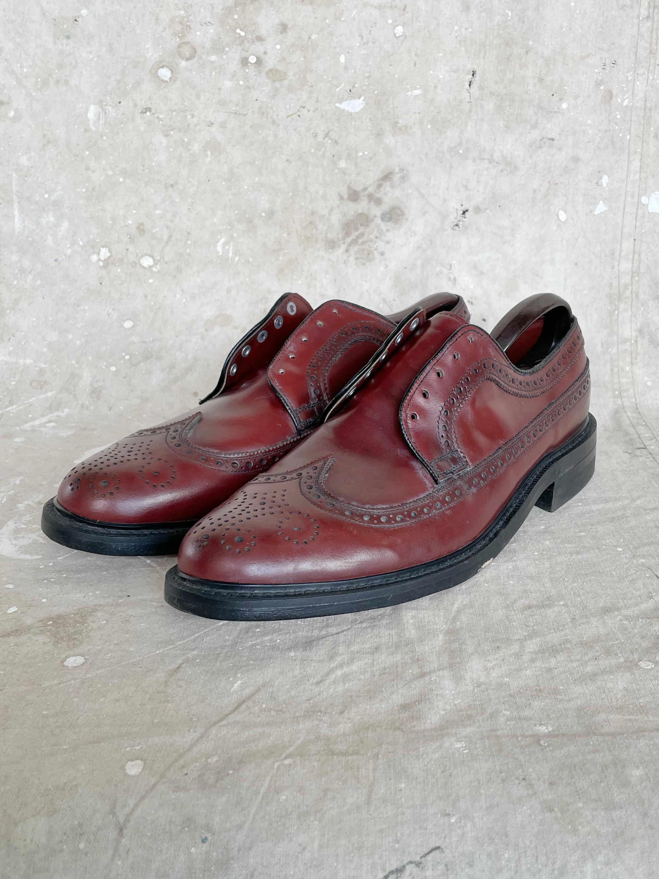 Cordovan Wingtips - Etsy