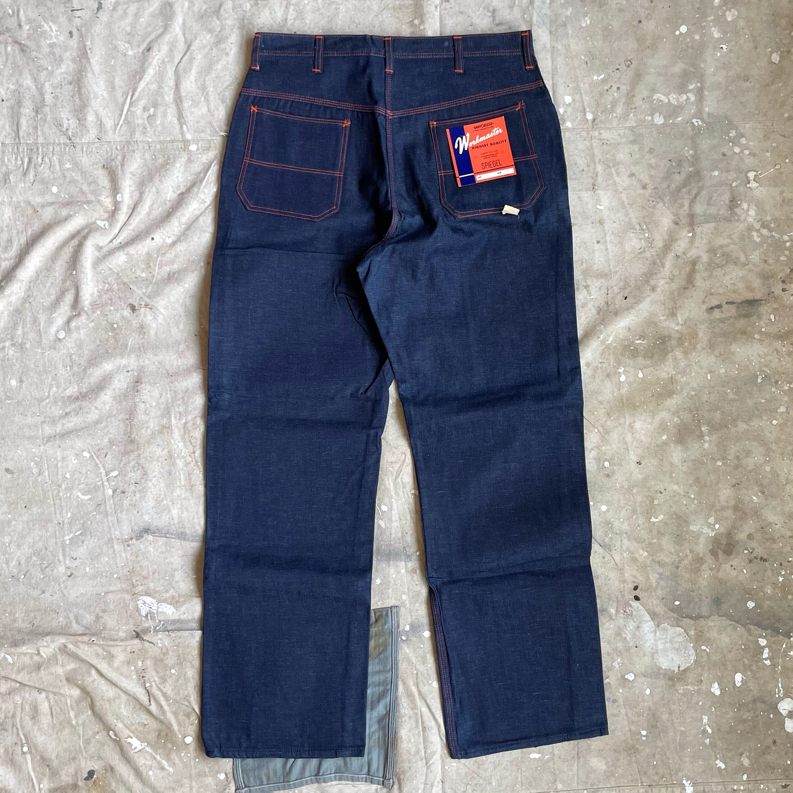 Size 38x34 1950s 1960s Workmaster by Spiegel New Old Stock Flannel