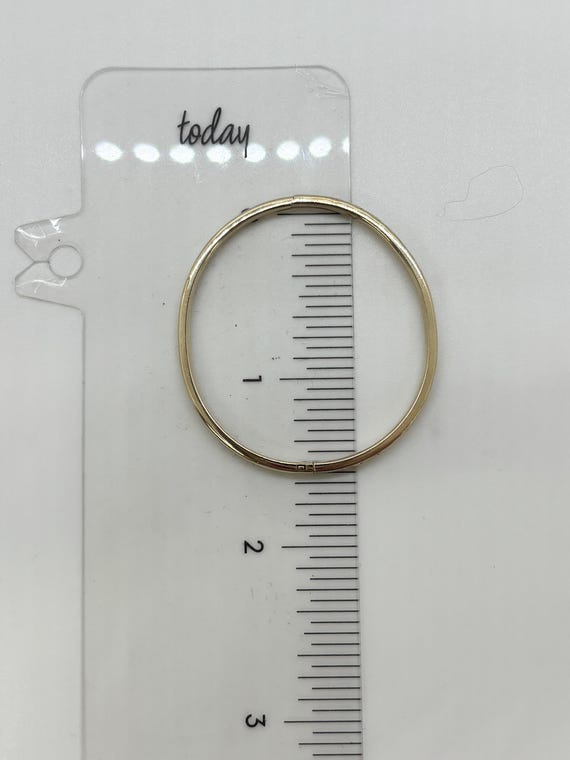 14K Yellow Gold Children's Bracelet - image 5