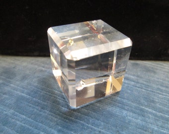 Crystal Quartz Cube