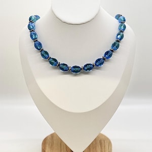 Handmade Swarovski Glass Bead Necklace