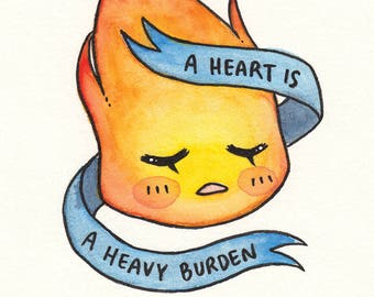 HEAVY BURDEN — print