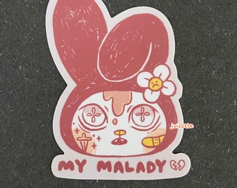 MY MALADY — vinyl sticker