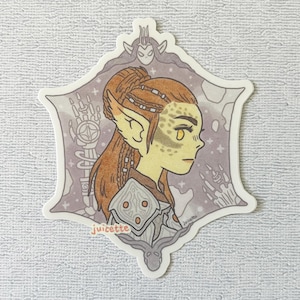 LAE&#39;ZEL — bg3 vinyl sticker