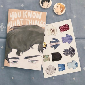 YOU KNOW WHAT tHINGS — call me by your name zine