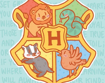 HOGGYWARTS — print