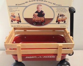 Vintage Radio Flyer Wagon - Radio Flyer Wagon - Radio Flyer 89