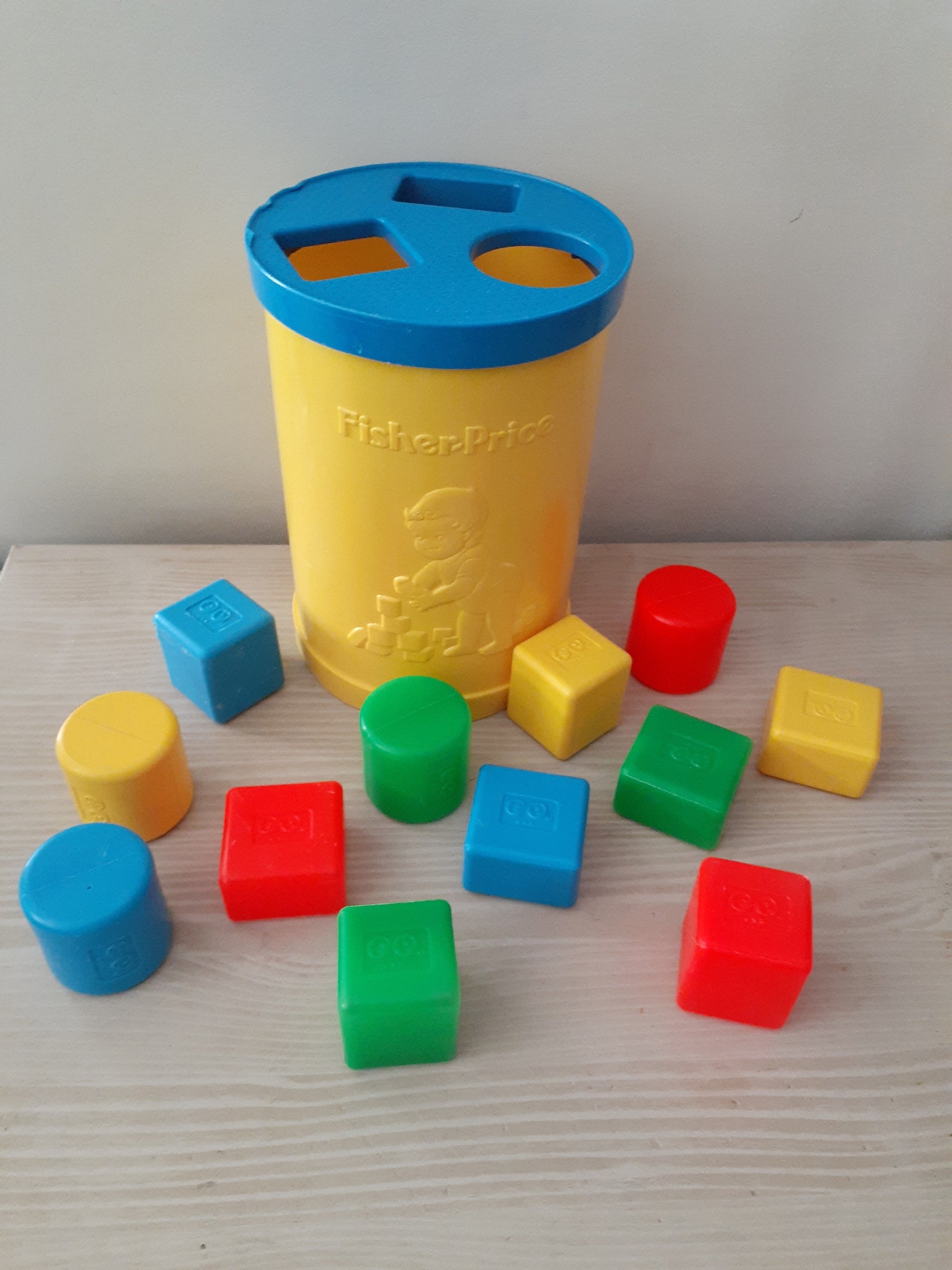 Vintage Fisher Price Shape Sorter Etsy