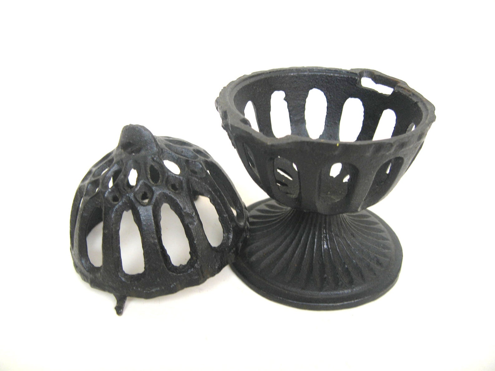Vintage Cast Iron String Holder Etsy