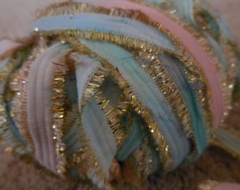 3 Yards,   Decorative Turkish Ribbon, Spring Fiesta, for Jewelry Making, Arts and Crafts,