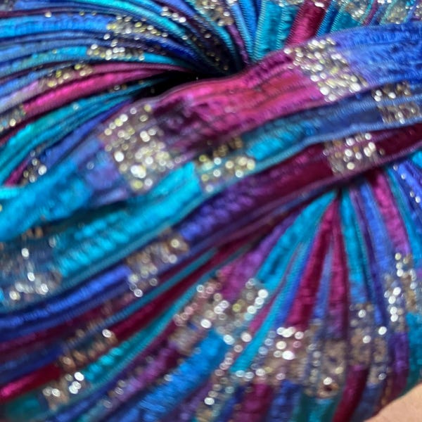 10 Yards, Galaxy  Width Varies,  Italian Ribbon,  Jewelry and Decorative Ribbon