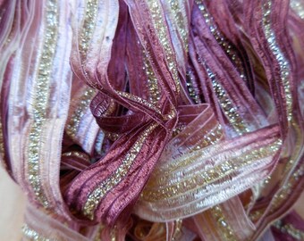 3 Yards, Turkish Ribbon,  Cinnamon Sugar,  Decorative Ribbon
