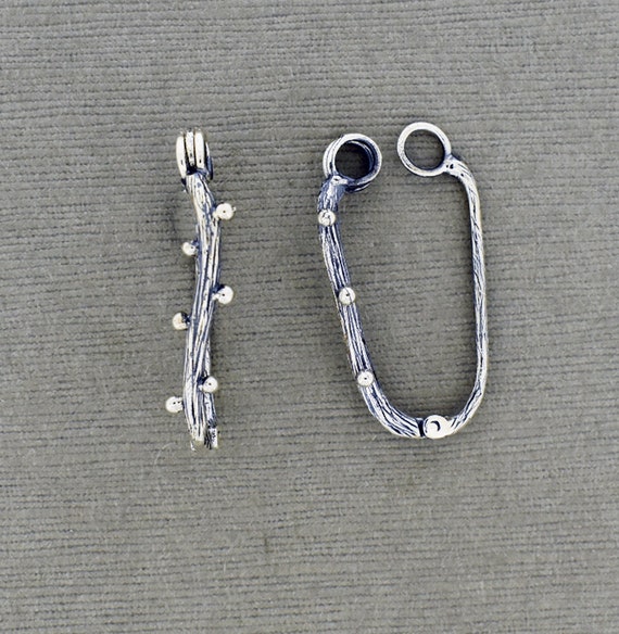 Sterling Silver Donut Bail. Beading Supplies Craft Supplies Silver Jewelry Components. Jewelry Supplies Jewelry Making Etsy