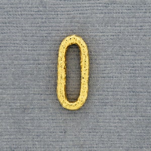 18K Gold Plated over Bronze Connector component, Jewelry Supplies, Jewelry Making, Artisan Jewelry, Minimalist Design