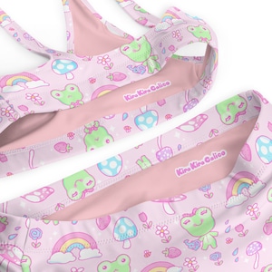 Daisy the Frog - High Waisted Bikini Set