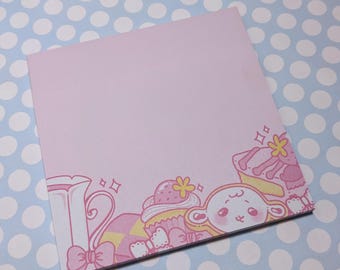 Baking Sheep - Pastel Kawaii Sticky Notes - 50 Pages