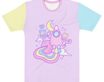 Cat and Bear's Gateau Galaxy Unisex Tee