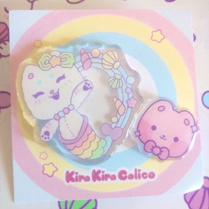 Pearl and Jay - BFF&#39;s - Glitter Acrylic Pin Set