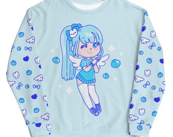 Blueberry Angel Sweatshirt