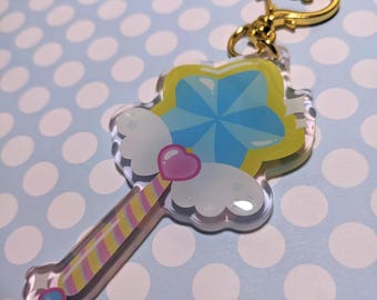 Kirara's Magic Wand - Acrylic Charm Keychain