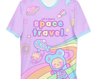 Cat & Bear's Space Travel Inc Employee Tee