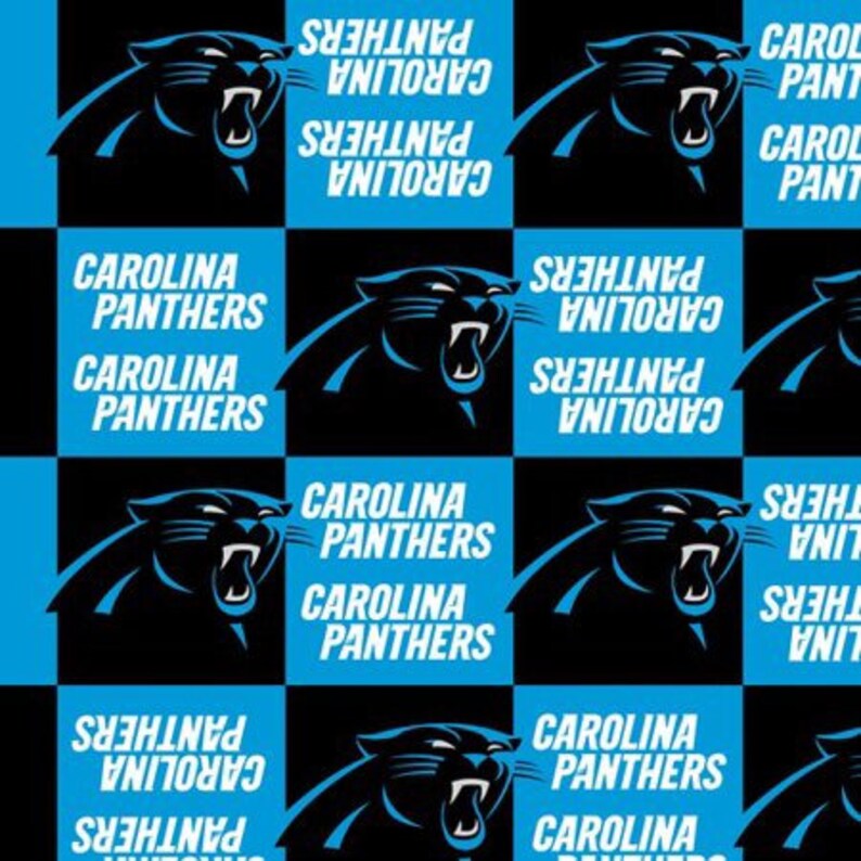 Carolina Panthers Throw Blanket NFL Football No Sew | Etsy