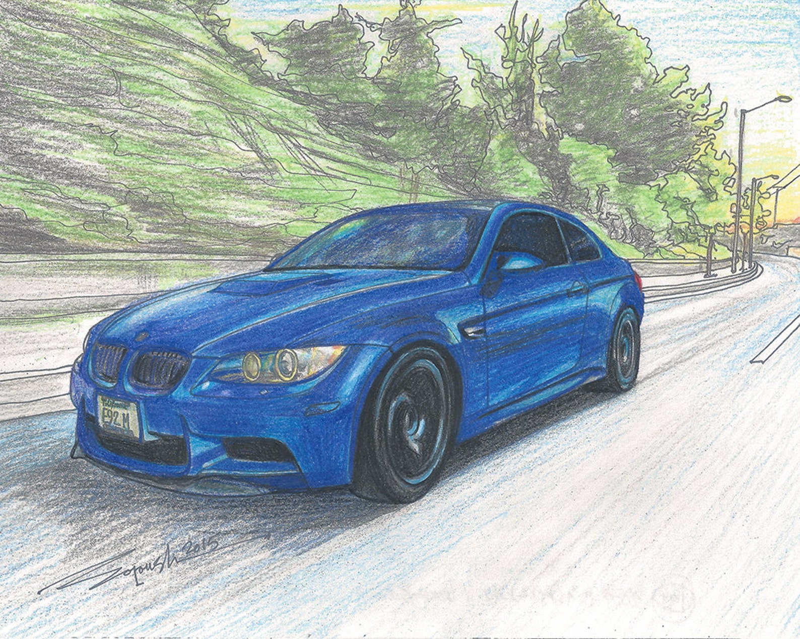 BMW e92 draw