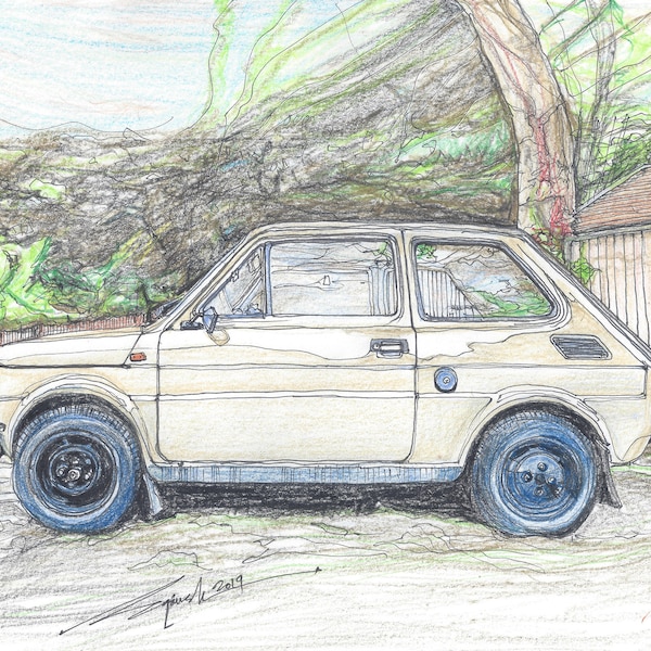 284-Fiat 126P, by Sergio Sartorelli-Limited Edition Run of 50 (8x10, 16x20)