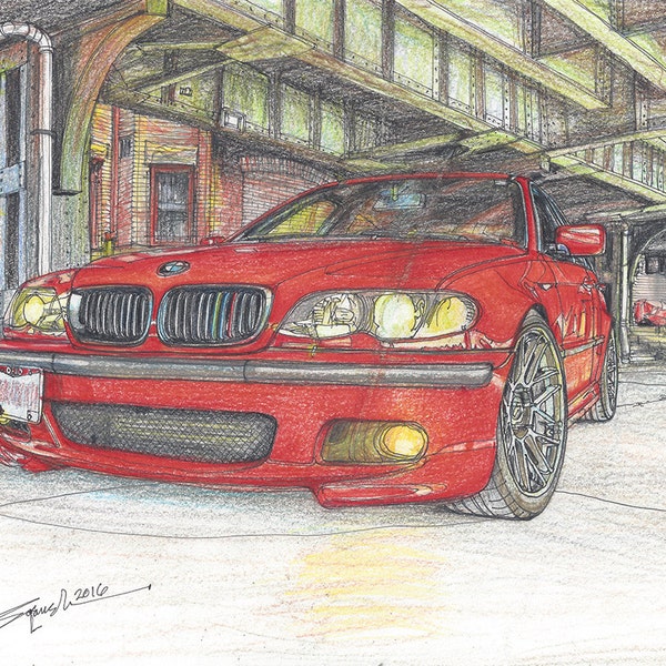 232-2004-BMW M3 (E46) - Limited Edition Run of 50 (8x10, 16X20)