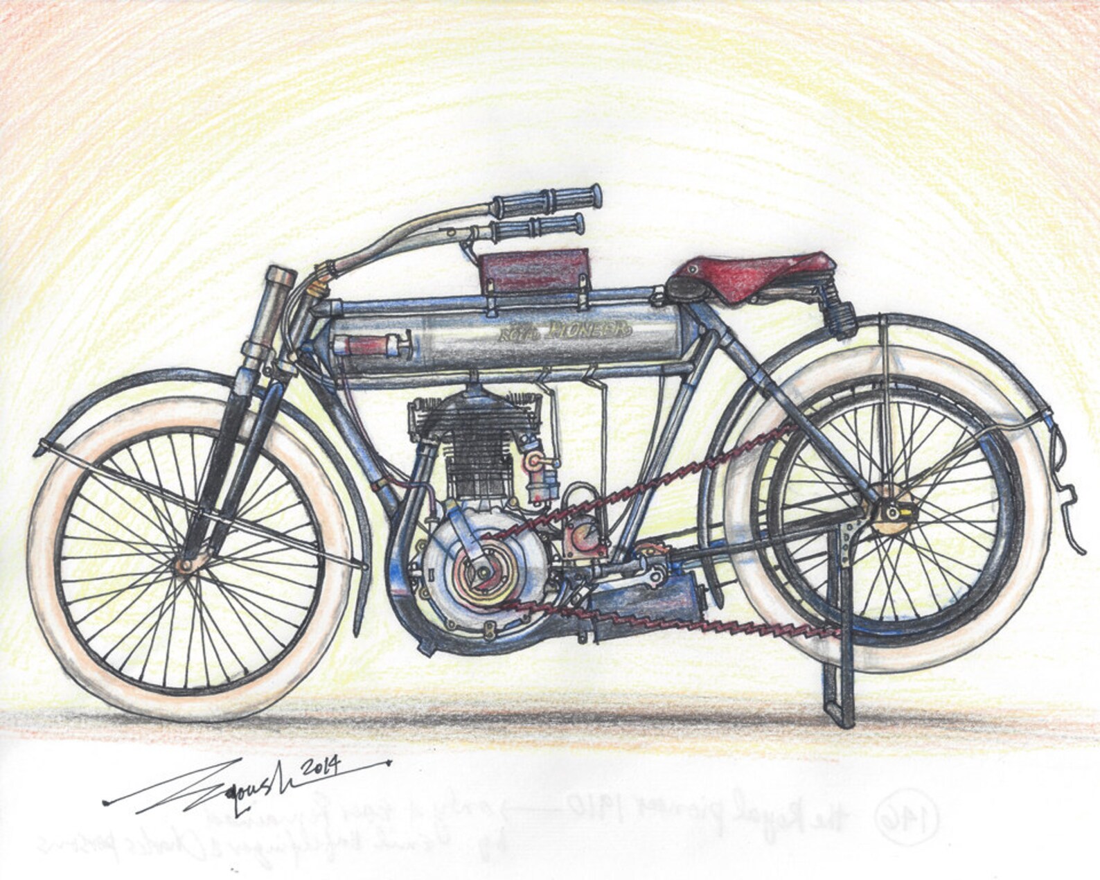 royal pioneer motorcycle