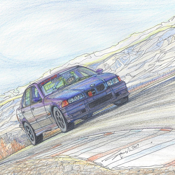 245-1997 BMW M3 (E36)-Limited Edition Run of 50 (8x10, 16x20)