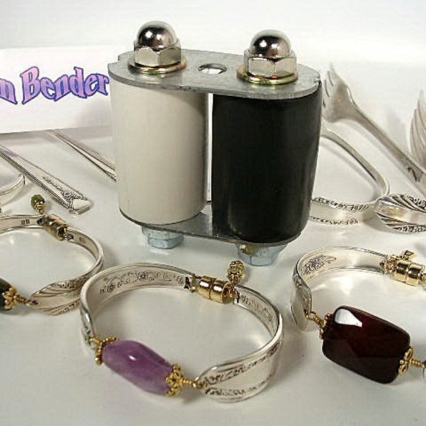 AAA-"The Original" Spoon Bracelet BENDER,Make Silver BRACELETS,Jewelry,Wire,Gemstone,Bead,Vintage,Craft