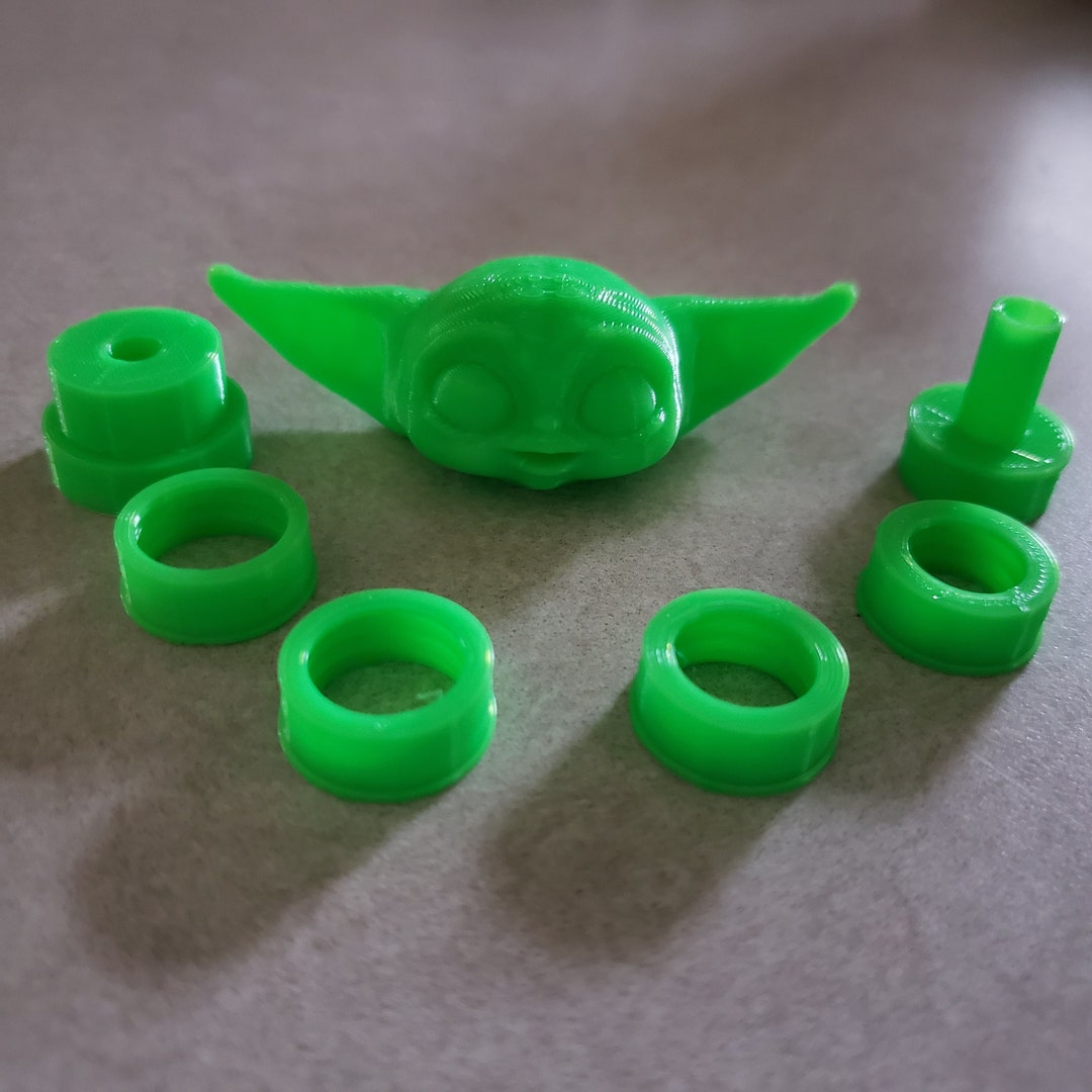 Baby Yoda Grogu Toothpaste Dispenser Etsy