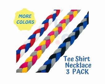 BEST SELLING  - 3 Pack Fabric Therapy Necklaces soft Band