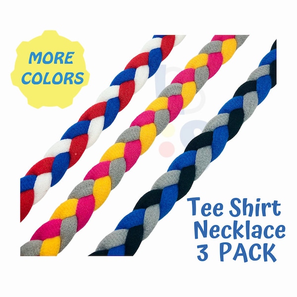 BEST SELLING  - 3 Pack Fabric Therapy Necklaces soft Band
