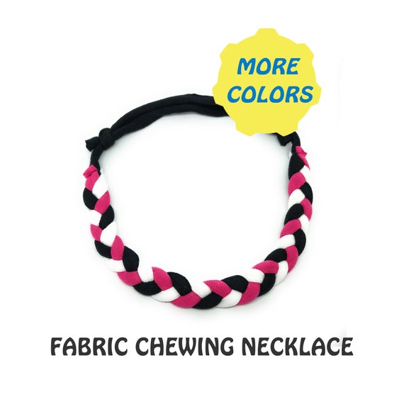 cloth chew necklace