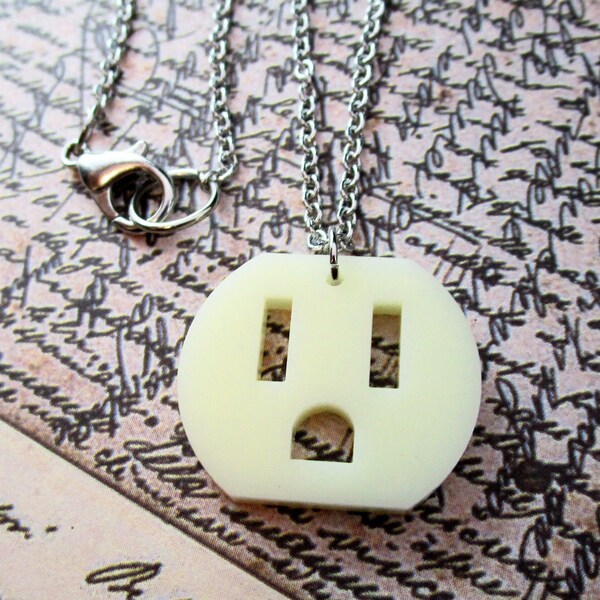 Electrical Necklace Etsy