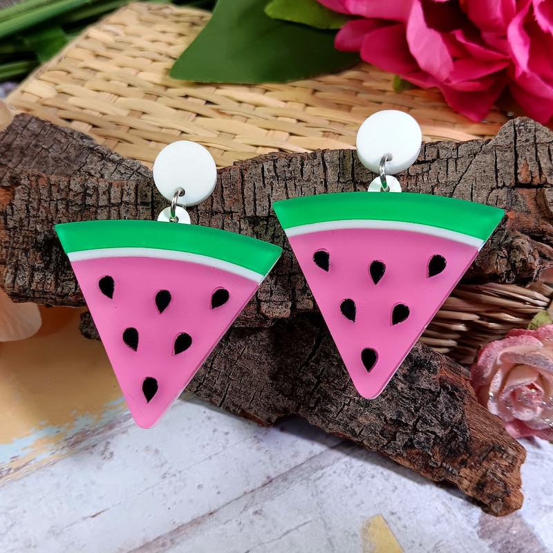Watermelon Earrings