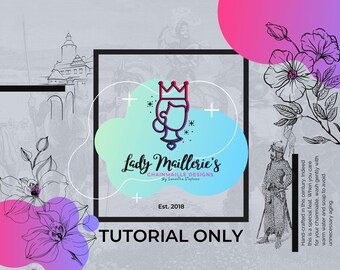 Star Flower Earring Tutorial PDF *instant download*