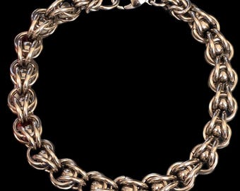 Steel Captured Ball Bracelet