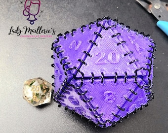 Giant Stitched D20