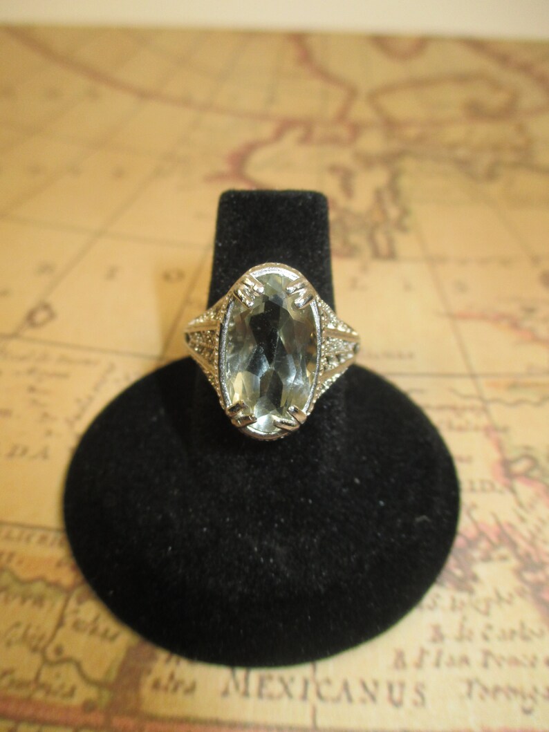 Green Amethyst Ring