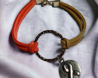 Assortment of Suede Bracelets, Two Tone Suede Bracelets, Three Strand Suede Bracelets, Four Strand Suede Leather Bracelets